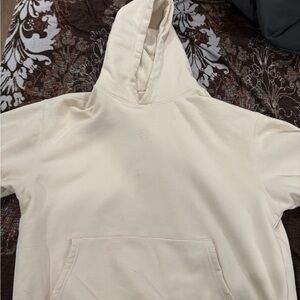 Cream Hoodie